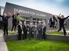 The new Dumbarton High School welcomes its pupils
